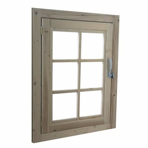 Window for wooden house