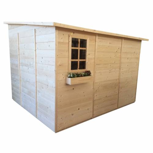 Leaned Wooden House mis. 250 x 270 cm - 2 door