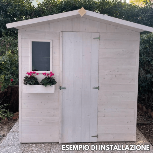 Casetta mis 202 x 154 cm in legno