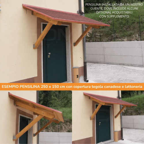 wooden cantilever roofs mis 150 x 90 cm