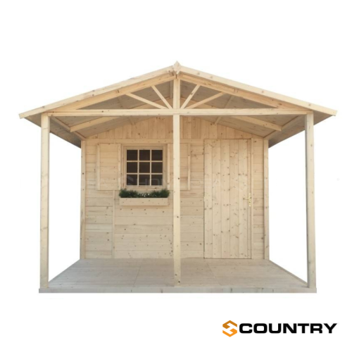 Country wooden house mis 330 x 522 cm