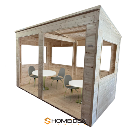 Wooden Outdoor Structure  size 374 x...