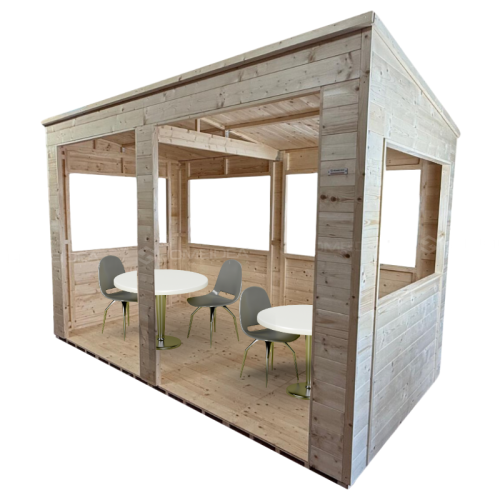 Wooden Outdoor Structure  size 374 x...