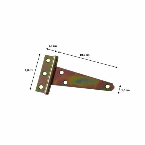 Bandella a cerniera 10 cm