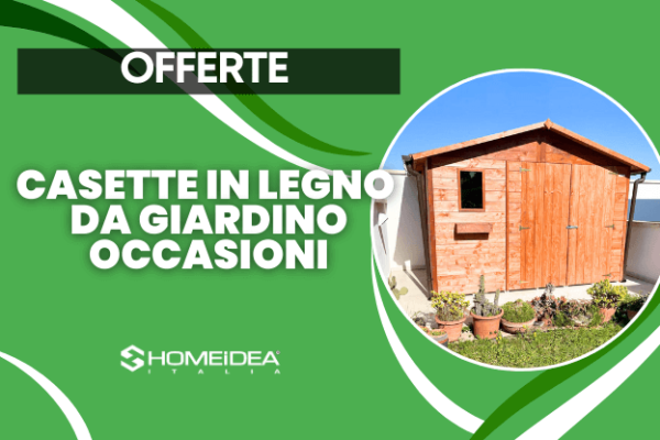 Wooden Garden Sheds: Don’t Miss the Best Deals with Home Idea Italia